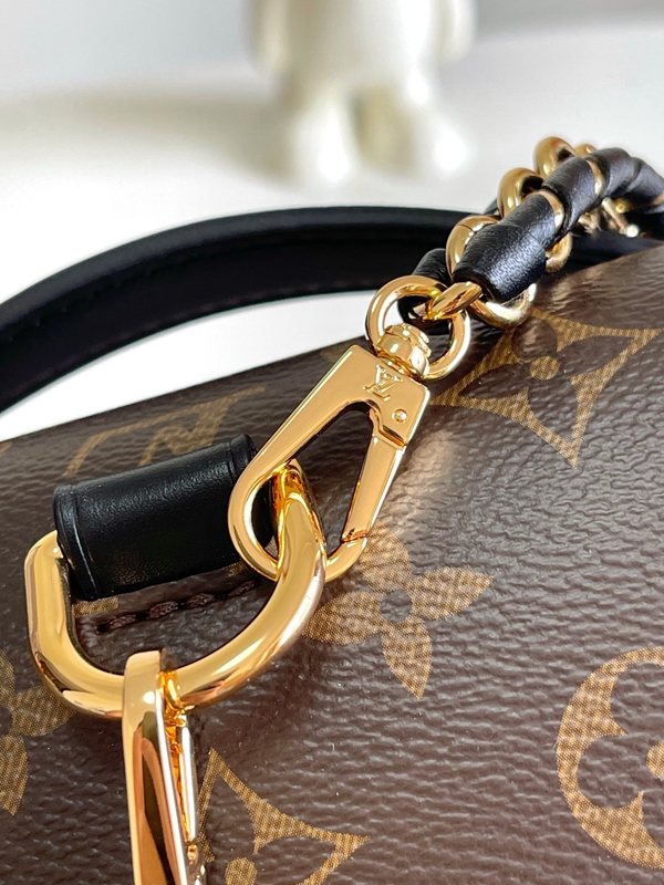 ルイヴィトンバッグ角部分ディテール